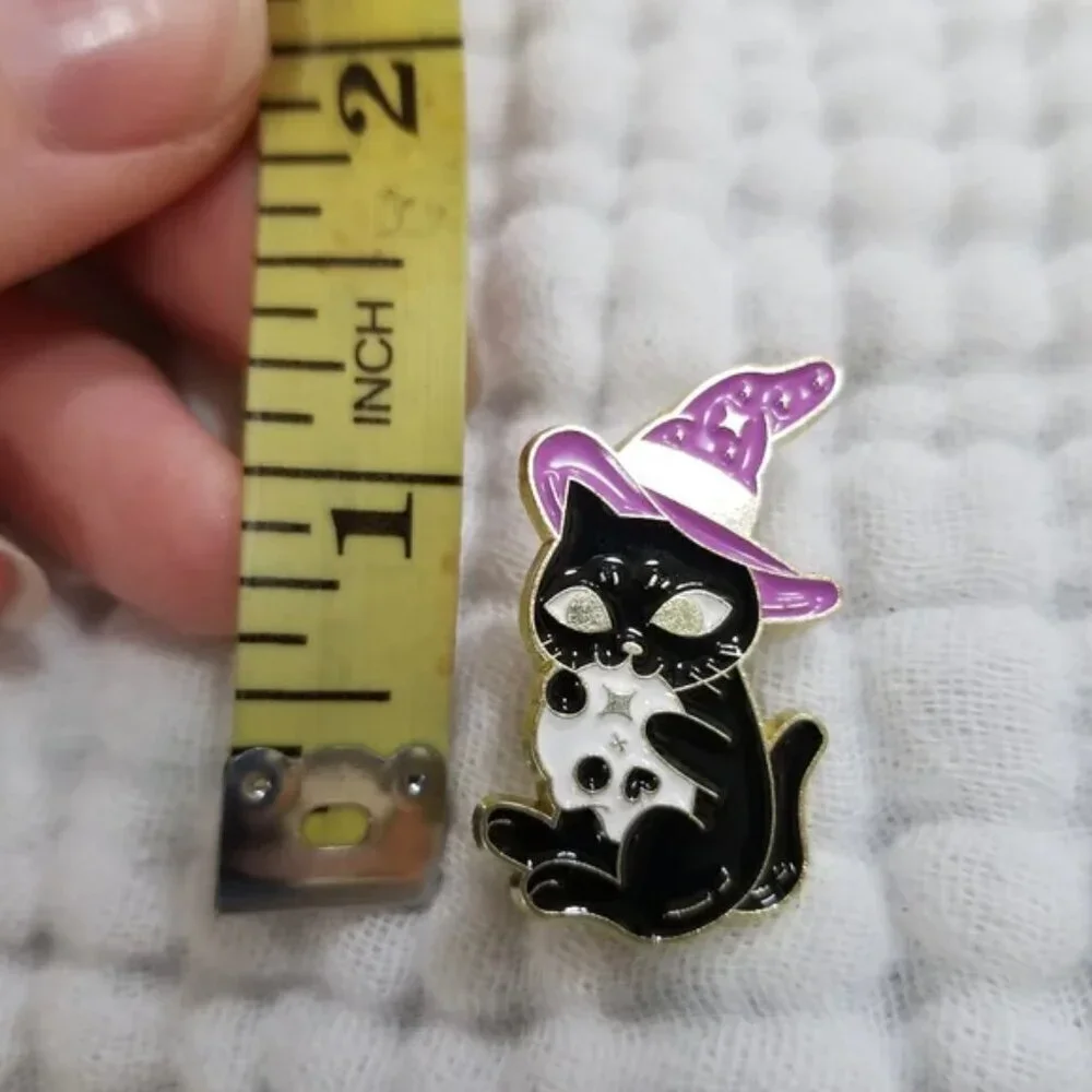 3 for $15/ 5 for $20 Witch Cat Pin